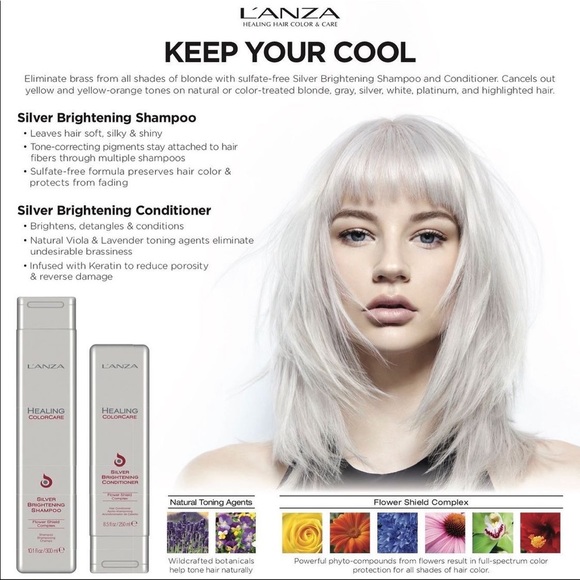 PURPLE SHAMPOO - Lanza Brand New - Picture 3 of 4